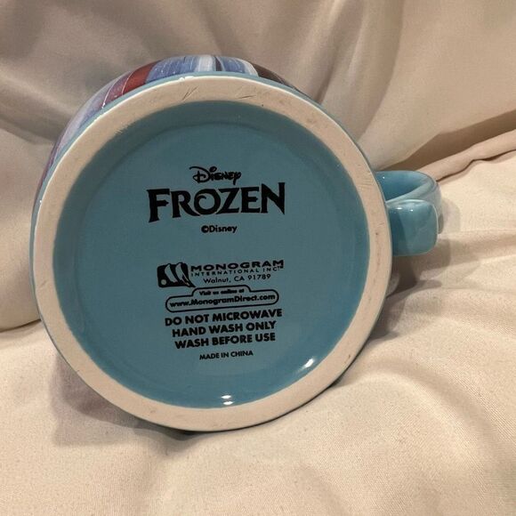 Disney Frozen Princess Elsa & Anna Ceramic Mug NEW in box. 👑 Ice Queen - Picture 8 of 10